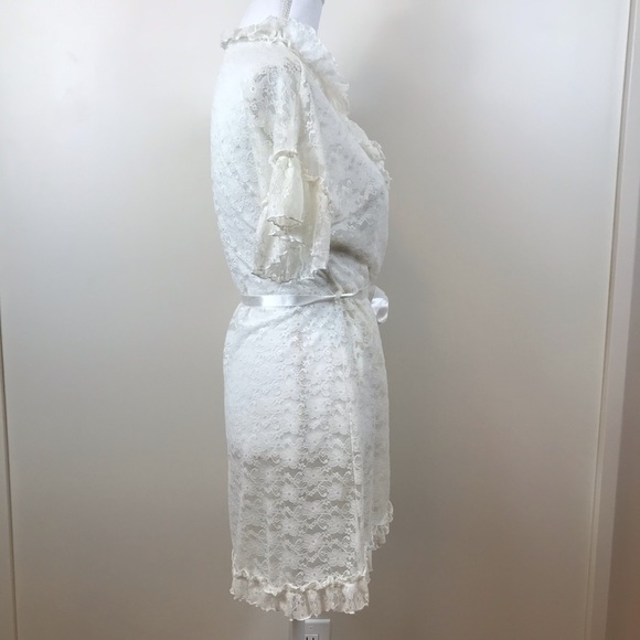 NWOT Retro In Bloom Jonquil Lace Wrap size small - Picture 5 of 9